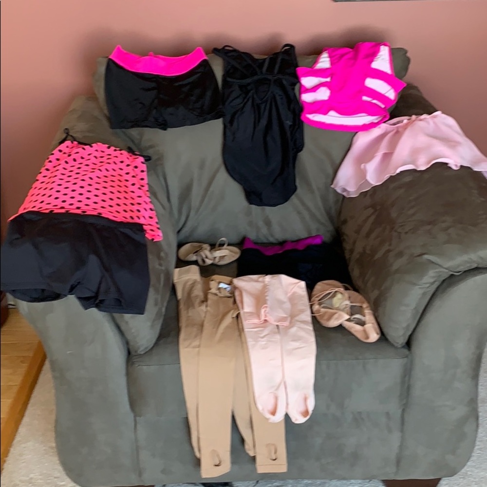 Girls dance wear.